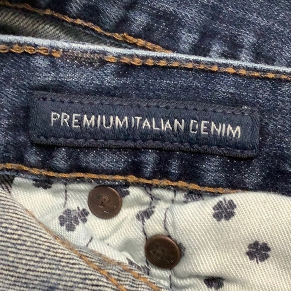 Lucky brand 121 Heritage slim premium Italian denim jean size 38 X 30 EUC - Picture 9 of 16